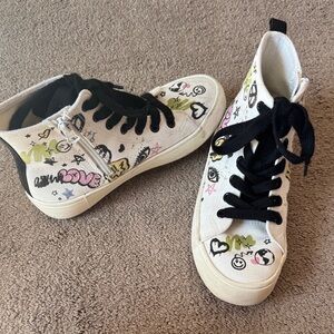 Target Kids' High-Top Sneakers with Fun Graphics